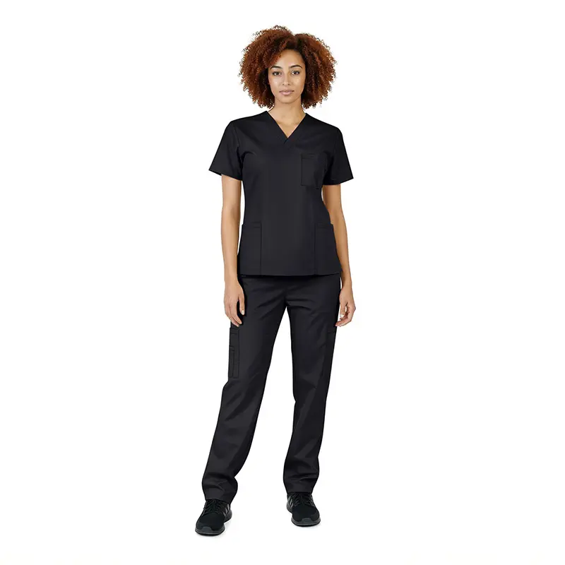 CLASSIC UNISEX 10 PKT V-NECK CARGO SET (STYLE# 1020)