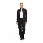 WOMEN'S ULTRA SOFT FRONT ZIP WARM-UP SCRUB JACKET (STYLE# 5200)