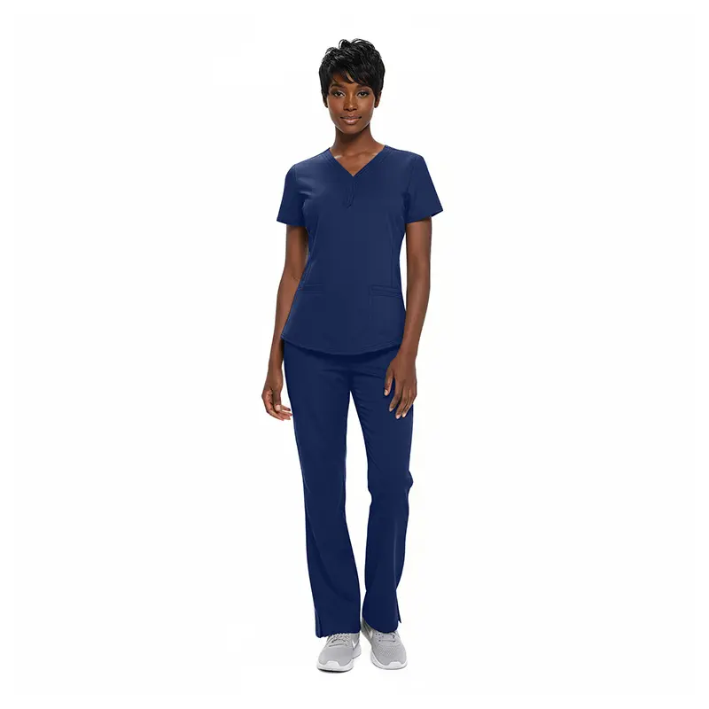 STRETCH DROP NECK 2 POCKET SCRUB SET (STYLE# 8200SET)