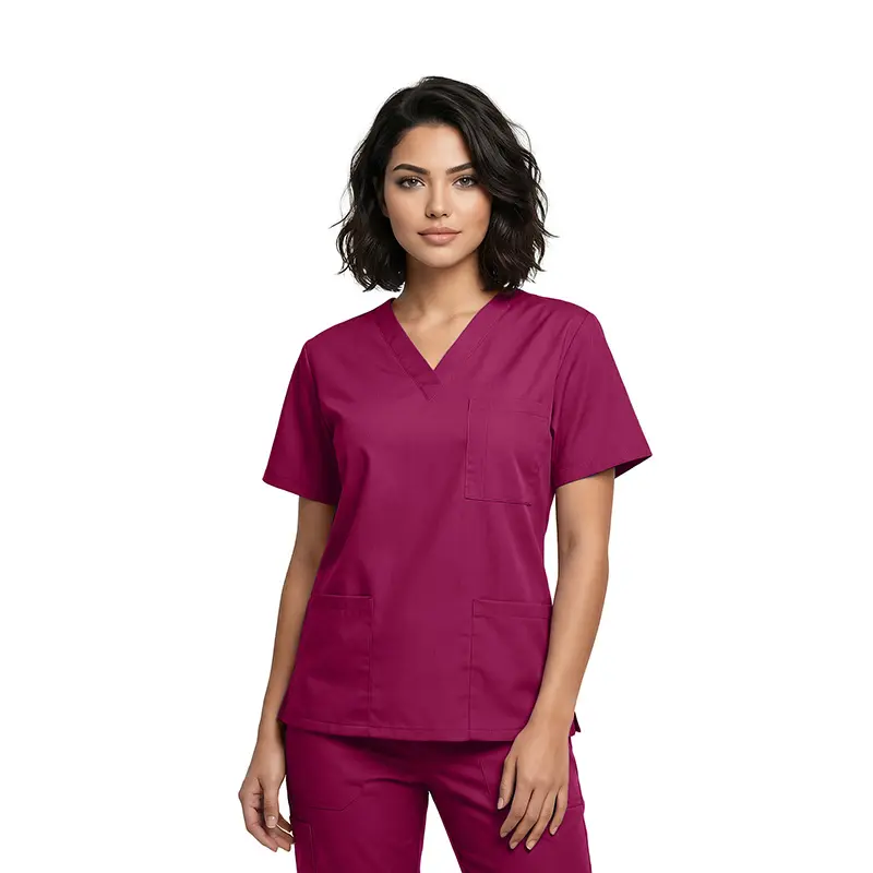 CLASSIC UNISEX 3 PKT SCRUB TOP (STYLE# C101)