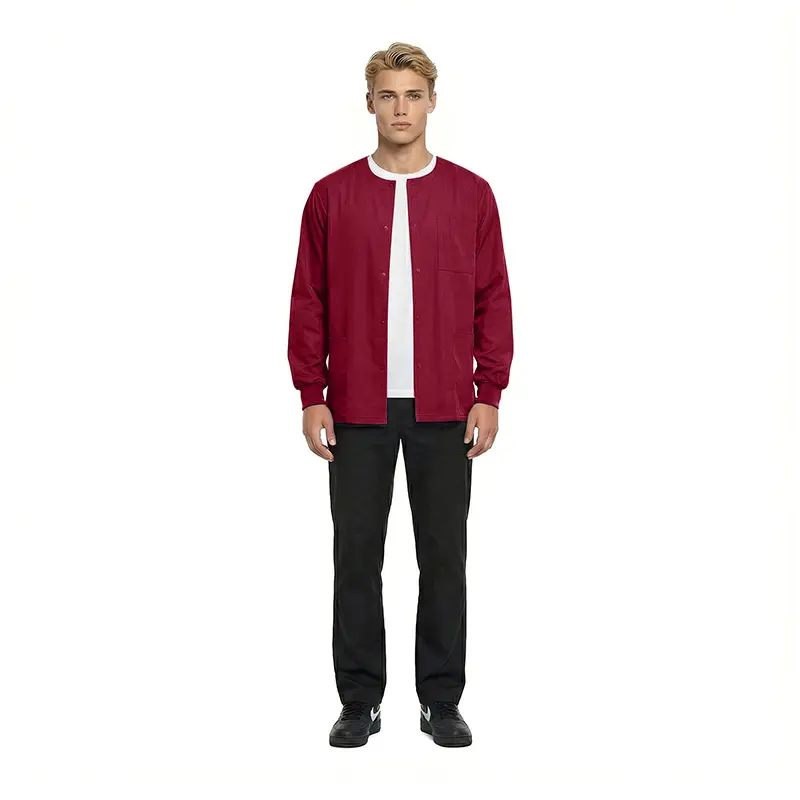 CHAQUETA MÉDICA CLÁSICA UNISEX WARM UP (ESTILO N.° G102)