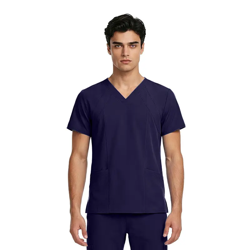 MEN'S COOL STRETCH JOGGER SCRUB TOP (STYLE# 8500TOP-MENS)